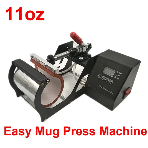 Yiwu einfach 11 unzen Becher Presse Maschine Sublimation Drucker Hitze Presse Maschine Wärme