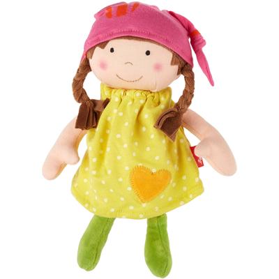 Stoffpuppe SIGIKID "Brenda Bilipup, gelb", bunt, Puppen, KinderH:24cm, Polyester, Baumwolle, H:24cm