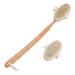 1 Set Wooden Shower Brush Body Scrubber Shower Back Washer Bath Body Brush