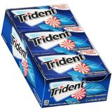 6 Pack - Trident Peppermint Sugar Free Gum 12 ea
