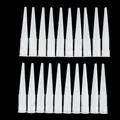 20pcs Universal Caulking Gun Nozzles Plastic Glass Glue Nozzles Sealant Silicone Caulking Tips Mouth