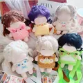 Lovely Cotton Doll 20cm Baby Clothes Star Doll Naked Baby Rabbit White Bear Sheep Frog Baby Bag