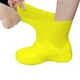 1 Pair Silicone WaterProof Shoe Covers lip-resistant Rubber Rain Boot Rain Gear Overshoes