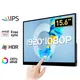 14/15.6 inch 1080p FHD Portable Monitor Touch Screen Dual Speakers HDR IPS 100%sRGB Gaming Display