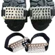 1 Pair Ice Gripper Climbing Spikes Grips 10/26 Teeth Snow Anti Slip Crampon Cleats Shoes Cover