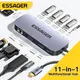 Essager 11-in-1 USB Hub HDMI-Compatible VGA 4K 30HZ Type-c Universal Laptop Docking Station For