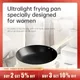 26CM Non-stick Frying Pan Cast Iron Pans Coated For Food Frying Cooking Stir-Frying Kitchen Utensils