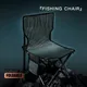 Folding Fishing Chair Portable Lightweight Double Layer Oxford Cloth Side Bag Bold Stable Fish Tools