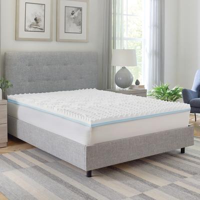 Bodipedic Reversible Dual Sided Memory Foam Mattress Topper