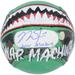 Mike Trout Los Angeles Angels Autographed Baseball with "War Machine" Inscription - Art by Stadium Custom Kicks Limited Edition #1 of 1 LG20415630