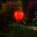 Hxoliqit Solar Garden Lights LED Valentine s Day Lawn Tree Plug Lights Christmas Outdoor Stakes Decorations Desk Decorations Mini Ornaments Desktop Ornament Christmas Bulbs Ornaments