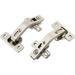 Silverline Lazy Susan 135Deg Hinge Face Frame Plate for Corner Connect Kitchen Cabinet Folded Door Hardware Replacements 1 Pair