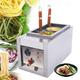 Two-Hole Electric Noodle Cooking Machine Pasta Cooker+2 Basket 2000W Commercial