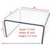 T z Tagz 5x8x5.5 Inch Crystal Clear Acrylic Riser Display Stand New 2 Pack
