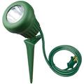 Woods 0434 434 60W 200 Lumen Stake Light 5 LEDs Green with 2 Extra Lenses 1-Pack