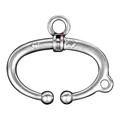 OUNONA Cow Cattle Nose Ring Stainless Steel Nose Ring for Cow Cattle Metal Cow Spring Nose Plier