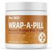 Pet MD Wrap A Pill Peanut Butter Flavored Pill Paste for Dogs - Make a Pocket to Hide Pills and Medication for Pets - 59 Servings