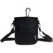 Cosmos Pet Snack Bag Pet Training Waist Bag Dog Training Food Pet Treat Bag Pouch with Shoulder Strap and Carabiner (Black Color 4.5 inches Wide x 5.75 inches Tall)