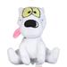 Nickelodeon for Pets Rocko s Modern Life Rocko Figure Plush Dog Toy - 6 Inch Grey Blue and Purple Squeaky Dog Toy for All Dogs - Nickelodeon Toys for Dogs Squeak Dog Toy (FF15302)