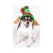 Clever Creations Christmas Elf Hat with Ears Pet Costume for Dogs and Cats Festive Holiday Apparel for Medium Breeds