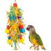 MEWTOGO Small Bird Shredder Toy - Parrot Foraging Shredding Toy for Finches Cockatiels Budgies Parakeets and Sun Conures