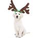 KUDES Dog Christmas Reindeer Antlers Headband Classic Elk Hat Headwear Pet Costumes Accessories