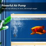 Nebublu Aquarium USB Air Pump Small Pump with Air Stone Tubing Hanging Buckle Electric Pump for Fish Fishing Enthusiasts and Professionals