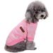 YUEHAO Dog Sweaters for Small Dogs Pet Dog Clothes Knitwear Dog Sweater Soft Thickening Warm Pup Dogs Shirt for Dog Small Dog Sweater (Pink M)