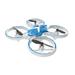 Toy Savings! Uhuya Drones for Kids Rc Drone with Altitude Hold and Headless Mode Quadcopter with Blue&Green Light Easy To Fly Kids Gifts Toys for Boys and Girls Blue