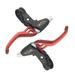 vnanda Aluminum Alloy Bike Brake Levers 1 Pair Ultralight Aluminum Alloy Bicycle Brake Handle Mtb Mountain Bike Cycling Brake Levers Disc Brake Lever Bicycle