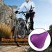 Xinhuadsh Soft Bike Seat Cover Ergonomics Bicycle Saddle Breathable 3D Honeycomb Mesh Seat Cushion Cycling Saddle Universal Bicycle Accessories