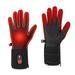 Heated Gloves Fast Heating Heated Glove Liners for Men Women Rechargeable Hand Warmer Glove for Winter Sports Biking Riding Skiing Cycling Hunting Snowboarding L