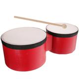 Bongos 1 Set of Percussion Toy Bongo Drum Early Learning Education Toy Percussion Bongo Drum