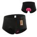 Lixada Women Bike Underwear 3D Padded Briefs Reduce Vibration on Long Rides Black/Pink/Purple/White Cycling Shorts