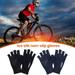 Xinhuadsh Sunscreen Gloves Solid Color High Elastic Breathable Non-slip Half-Finger Gloves Sun-Protection Spandex Women Men Summer Outdoor Cycling Gloves Sports Accessories