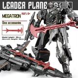 Transformers Megatron 12inch Action Figure Model Toy Transformers Series Deluxe Class (ABS+Alloy)Deformation aircraft Toy Gift
