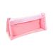 Super Holiday Savings! Uhuya Japanese Pencil Case Ins High Appearance Multi-layer Large Capacity Transparent and Cute Stationery Bag for Primary School Students Pink