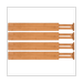 Natural Bamboo Drawer Dividers Drawer Dividers Adjustable (43-56Cm) Spring Loaded Drawer Organizer Set Of 4