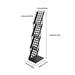 4 Layers Magazine Racks Foldable Magazine Rack Iron Brochure Literature Display Stand