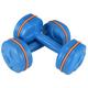 Workout Dumbbell Fitness Set of 2 Neoprene Dumbbell Hand Weights Anti-Slip Anti-roll Hex Shape Colorful Pairs or Sets