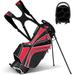 Golf Stand Bag for Men & Women Golf Carry Bag with 6 Way Divider & 7 Organizer Pockets Storage