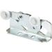 Prime-Line N 6531 Twin Pocket Door Roller Top Mount Silver 2 Pack