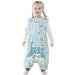 Fattazi Toddler Baby Kids Boys Girls Cartoon Jumpsuit Wearable Blanket Sleep Bag