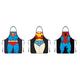 Superhero-Themed Cooking or Barbeque Aprons, Wonder Woman,One