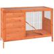 Berkfield Home - Mayfair Rabbit Hutch Brown 103x44x69.5 cm Solid Wood Pine