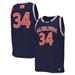 Men's Under Armour #34 Navy Auburn Tigers Replica Basketball Jersey