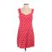 Nicole Miller Collection Casual Dress: Red Hearts Dresses - New - Women's Size Small