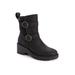 Women's Fainley Faith Bootie by MUK LUKS in Black (Size 9 M)