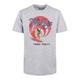 T-Shirt F4NT4STIC "The Beach Boys- Surfer '83 Vintage" Gr. 134/140, grau (heathergrey) Mädchen Shirts T-Shirts