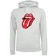 Kapuzenpullover F4NT4STIC "The Rolling Stones Classic Zunge Rock Musik Band" Gr. 4XL, grau (heather grey) Damen Pullover Kapuzenpullover